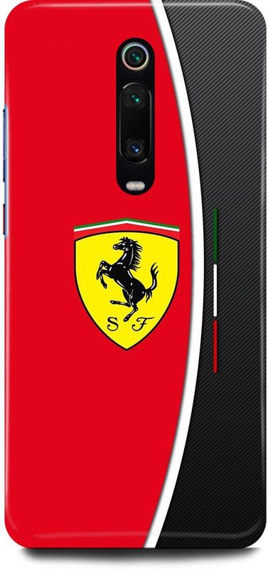 FRONK Back Cover for Redmi K20, MZB8194IN, FERRARI, CAR, SIGN, LOGO  (Red, Hard Case, Pack of: 1)
