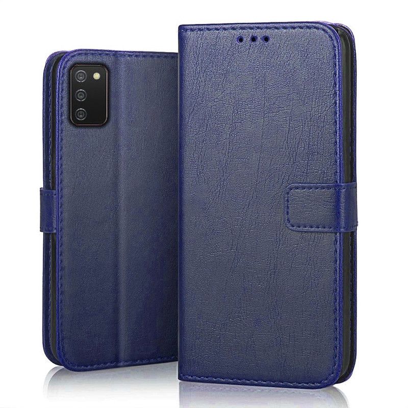 SHINESTAR. Wallet Case Cover for Samsung Galaxy A03s  (Blue)
