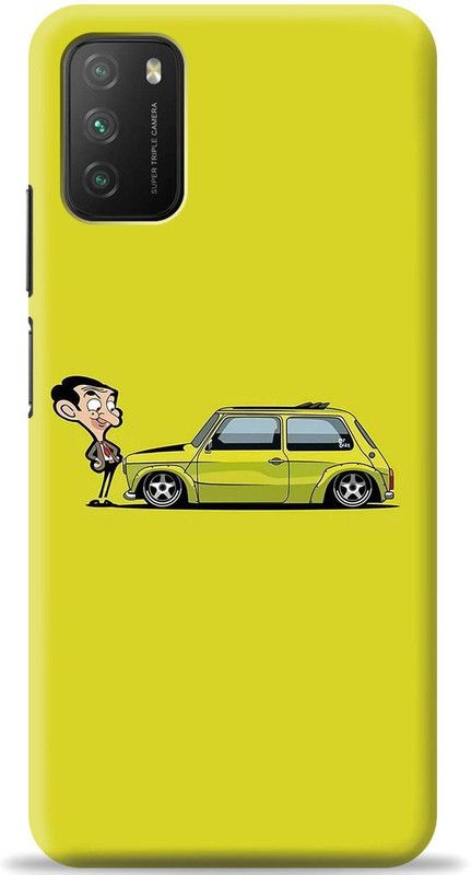 Dreamer Back Cover for Poco M3  (Yellow, Shock Proof, Pack of: 1)