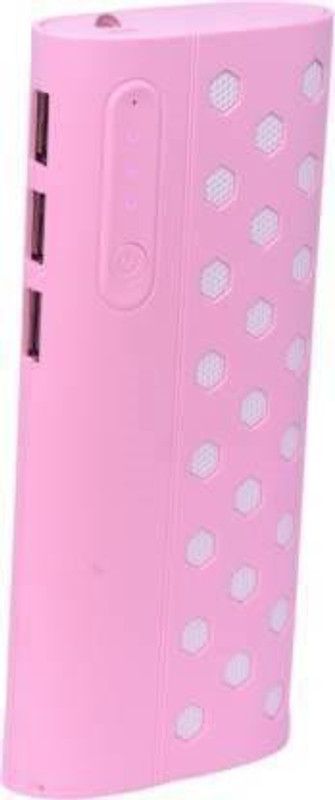 VIZZAN 30000 mAh Power Bank (3 W, Fast Charging)  (Pink, White, Lithium-ion)