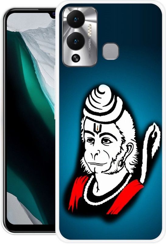 HDPrint Back Cover for Infinix Hot 12 Play  (Multicolor, Grip Case, Silicon, Pack of: 1)