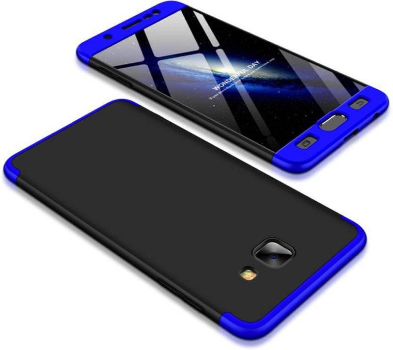 MOBIRUSH Front & Back Case for Samsung Galaxy J7 Max  (Blue, Dual Protection, Pack of: 1)