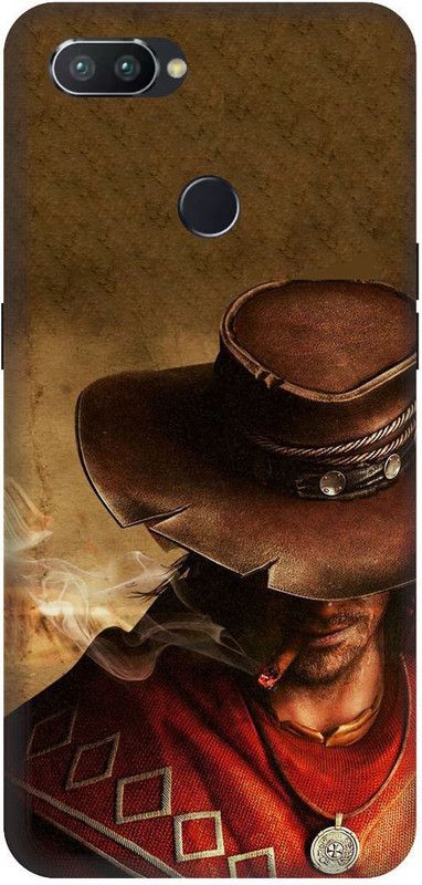 SSMORYA Back Cover for Realme 2 Pro Hunter man Printed Back Cover  (Multicolor, Waterproof, Pack of: 1)