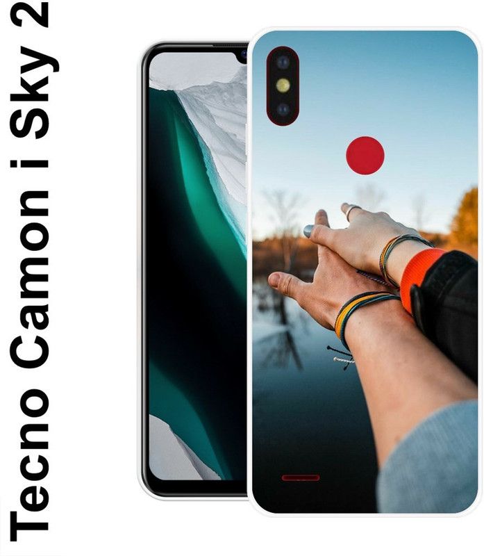 SUPER CASE Back Cover for Tecno Camon I Sky 2  (Multicolor, Silicon)