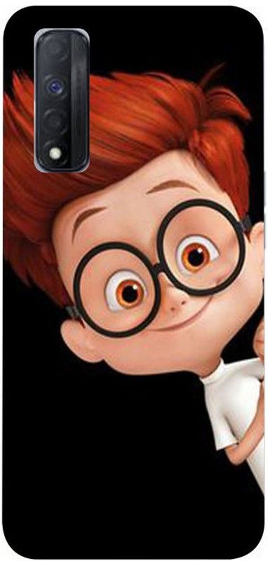 Skyhawk Back Cover for Realme Narzo 30 Black Background With Boy  (Multicolor, Waterproof, Silicon, Pack of: 1)