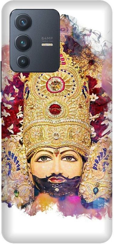 SAVETREE Back Cover for Vivo V23 5G, Vivo V2130, Khatu shyam ji, baba Shyam  (Multicolor, 3D Case, Pack of: 1)