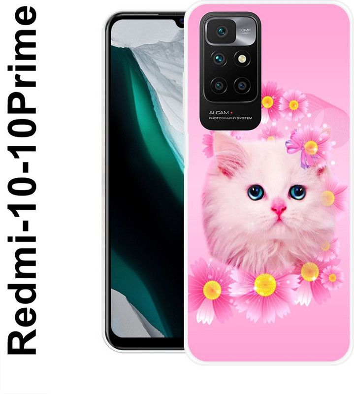 REDFLY Back Cover for Redmi 10 Prime  (Multicolor, Grip Case, Silicon)