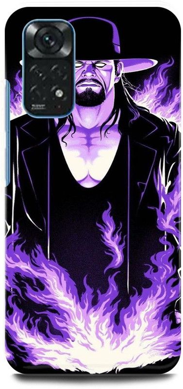 play fast Back Cover for Redmi Note 11S UNDERTAKER, WWE, STAR, WRESTLER  (Purple, Hard Case, Pack of: 1)