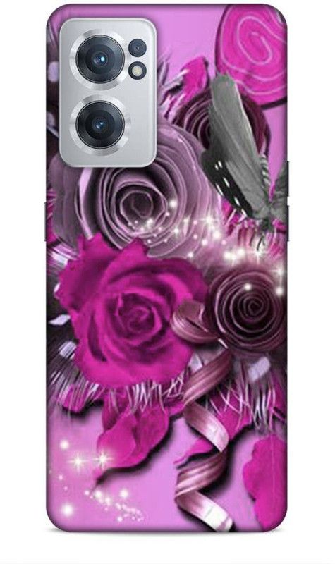 Keviv Back Cover for One Plus Nord CE 2 5G  (Pink, Hard Case)