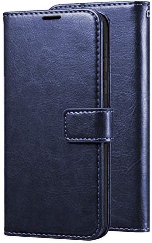 Inventzy Flip Cover for Vivo V17  (Blue, Pack of: 1)