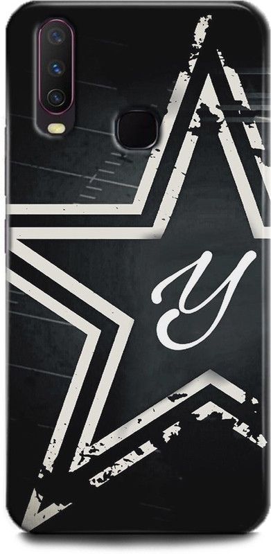 INDICRAFT Back Cover for Vivo Y17, Vivo 1902, Y letter, Printed  (Multicolor, Shock Proof, Pack of: 1)
