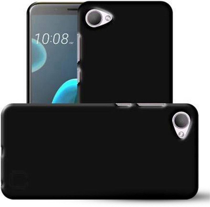 Stunny Back Cover for HTC Desire 816  (Black, Grip Case, Pack of: 1)