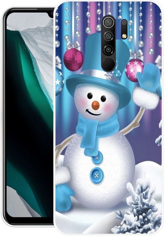 BLUEBUG Back Cover for Redmi 9 Prime, Poco M2  (Multicolor, Grip Case, Silicon, Pack of: 1)
