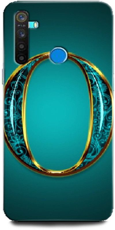 GRAFIQE Back Cover for Realme 5/ O Name Back Cover, O Letter Symbols, O Letter, O Alphabet  (Multicolor, Shock Proof, Pack of: 1)