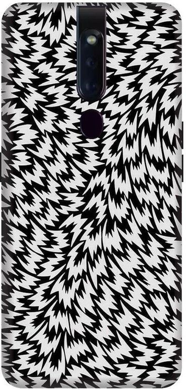 KARJUN Back Cover for OPPO F11 Pro, Art Design Multicolour Printed  (Multicolor, Hard Case, Pack of: 1)