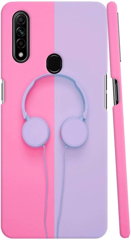 GS PANDA COLLECTIONS Back Cover for OPPO A31  (Pink, Blue, Pack of: 1)