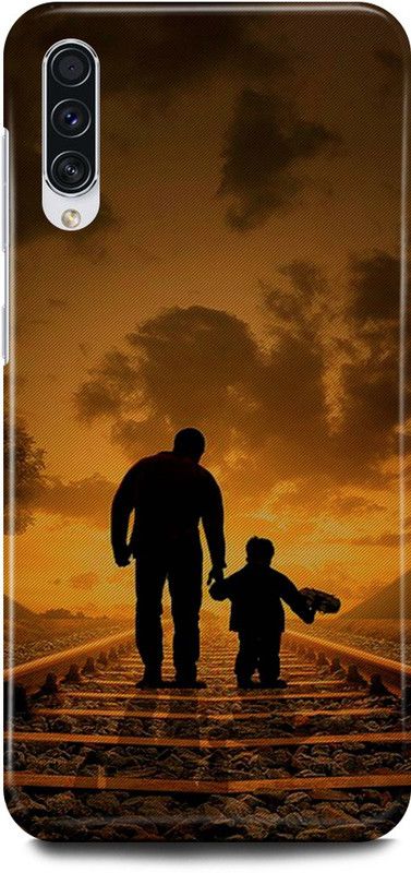 JUGGA Back Cover for SAMSUNG Galaxy A70s, MOTHER, FATHER, MOM, DAD, LOVE  (Brown, Hard Case, Pack of: 1)