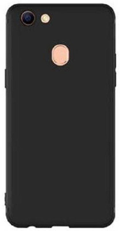 Stunny Back Cover for OPPO F7  (Black, Grip Case, Pack of: 1)