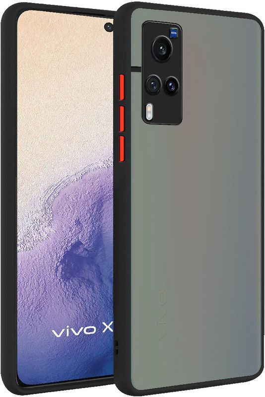 Express Buy Back Cover for Vivo X60  (Black, Pack of: 1)