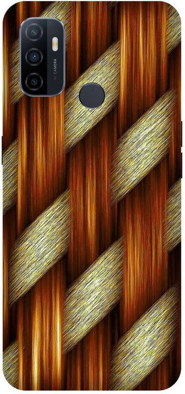 VS PRINT LINK Back Cover for OPPO A33  (Brown, Beige, Hard Case, Pack of: 1)