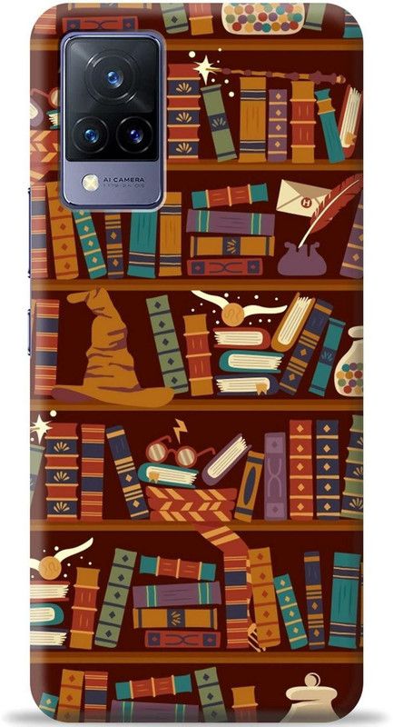 Crafter Back Cover for Vivo V21 5G  (Brown, Shock Proof, Pack of: 1)