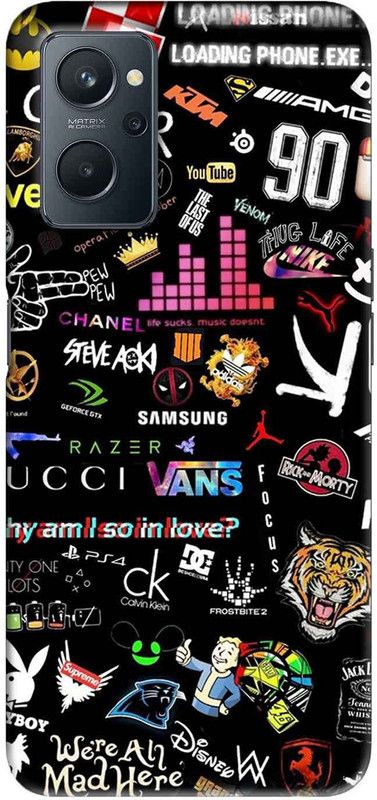 NDCOM Back Cover for Realme 9i Latest Trending Printed  (Multicolor, Hard Case, Pack of: 1)