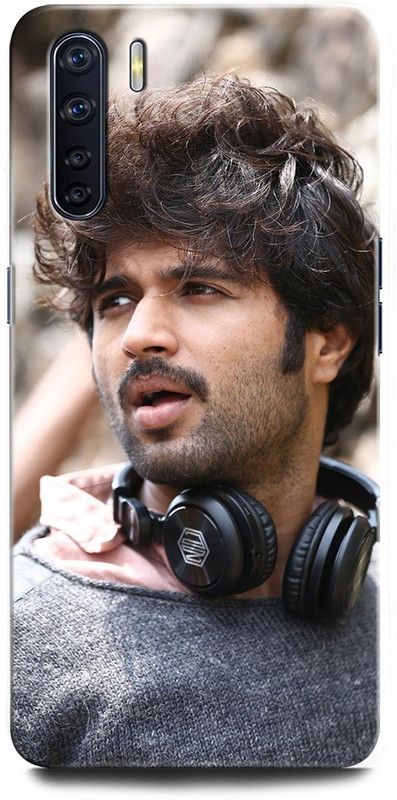 ORBIQE Back Cover for OPPO F15 CPH2001 VIJAY DEVARKONDA, ARJUN REDDY, KABIR SINGH, STYLISH STAR  (Multicolor, Hard Case, Pack of: 1)