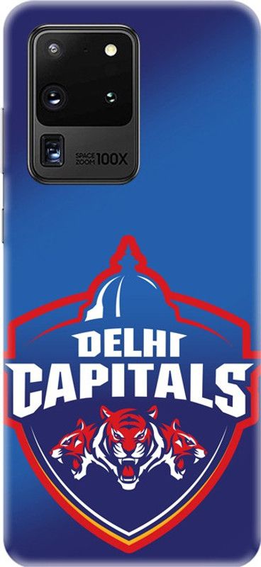 PNBEE Back Cover for Samsung Galaxy S20 Ultra, SM-G988B/DS - IPL Delhi Capitals Print  (Multicolor, Hard Case, Pack of: 1)