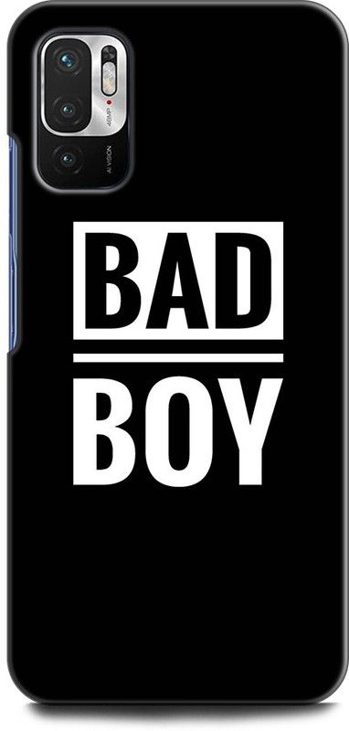 Afterglow Back Cover for Redmi Note 10T 5G BAD BOY, BLACK AND WHITE, ATTITUDE, COOL, STYLE  (Multicolor, Shock Proof, Pack of: 1)