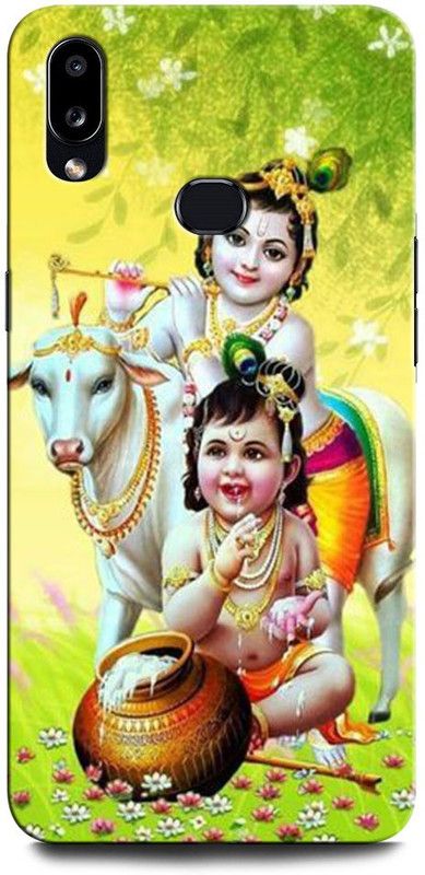 GRAFIQE Back Cover for SAMSUNG Galaxy M01s KRISHNA, LORD KRISHNA, RADHA KRISHNA, GOD, KRISHN KANHIYA  (Multicolor, Shock Proof, Pack of: 1)
