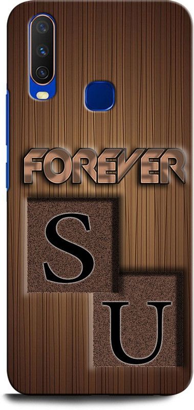 INTELLIZE Back Cover for VIVO Y11 SU, S LOVE U, U LOVE S, S LETTER, U LETTER, SU NAME  (Multicolor, Hard Case, Pack of: 1)