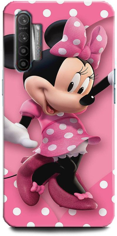 BARMANS Back Cover for Realme X2 / minnie mouse, mickey mouse, cartoon, love, Disney  (Multicolor, Shock Proof, Pack of: 1)