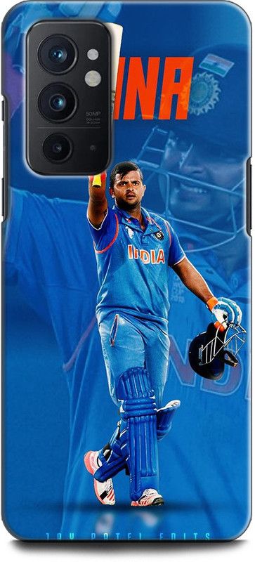 WallCraft Back Cover for OnePlus 9RT 5G SURESH RAINA, SPORT, CRICKET  (Multicolor, Dual Protection)