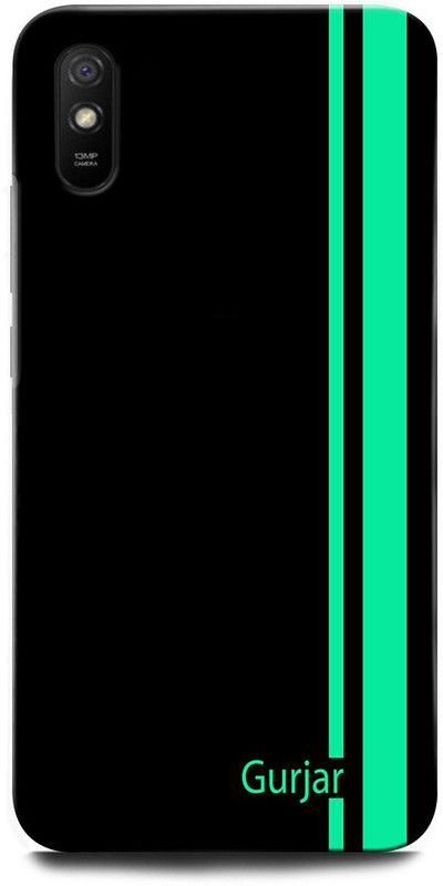 ORBIQE Back Cover for Redmi 9A M2006C3LI GURJAR, GUJJAR, GREEN, BLACK  (Multicolor, Shock Proof, Pack of: 1)