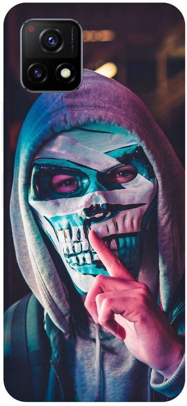 Zaplab Back Cover for Vivo Y72 5G/ V2060 Mask Man Printed Back Cover  (Multicolor, Hard Case, Pack of: 1)