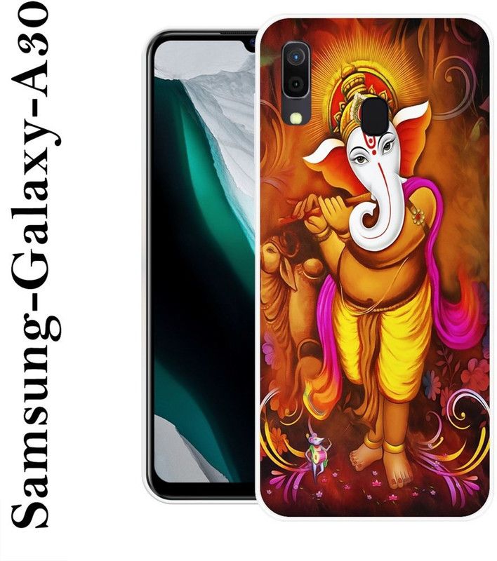 INDIALAND Back Cover for Samsung Galaxy A30  (Multicolor, Grip Case, Silicon)