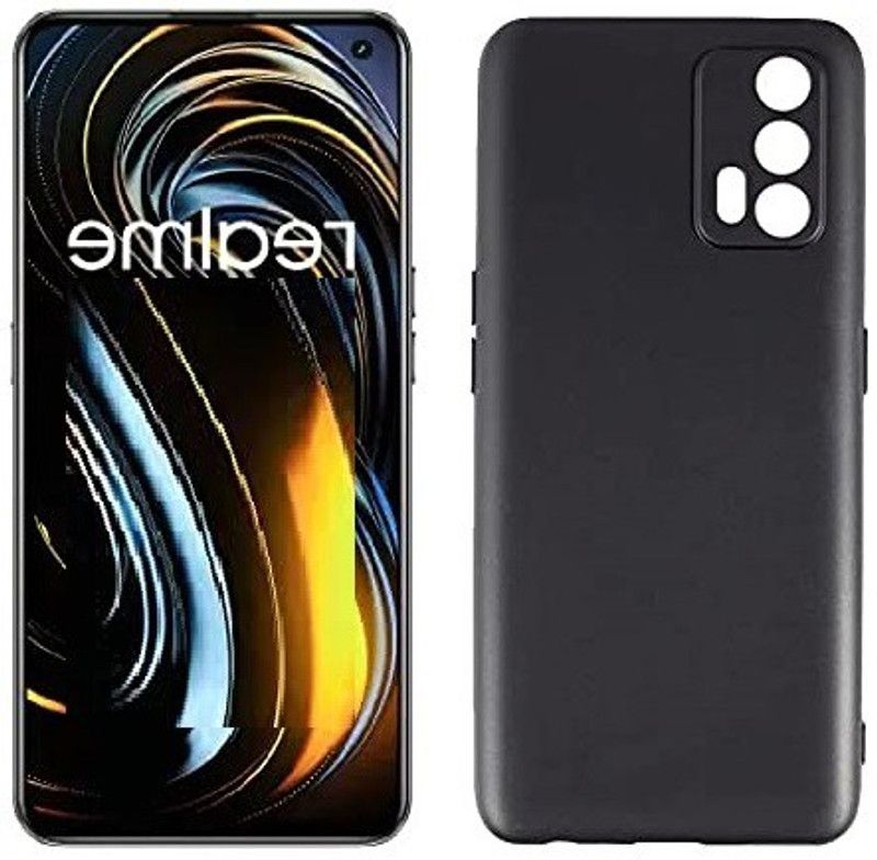 ASVALBUY Back Cover for Realme X7 Max  (Black, Shock Proof)