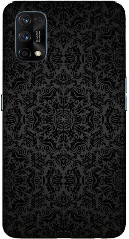 CROKIAN Back Cover for Realme 7 Pro black Design Back Cover  (Multicolor, Hard Case, Pack of: 1)