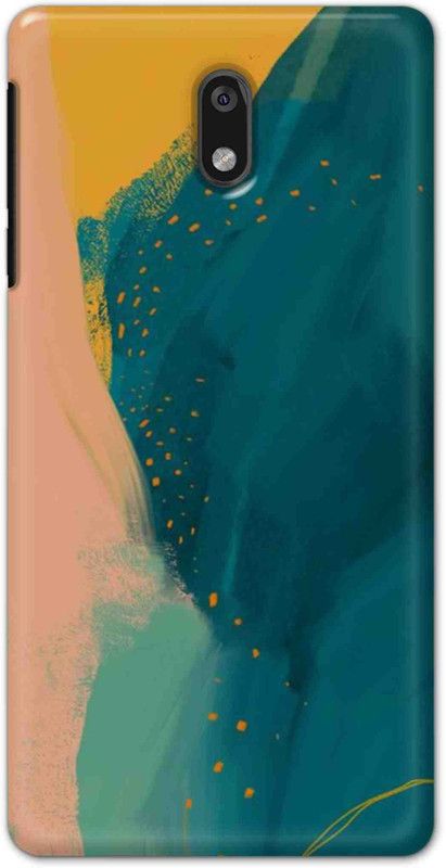 NDCOM Back Cover for Nokia 3 Color Pattern Printed  (Multicolor, Hard Case, Pack of: 1)