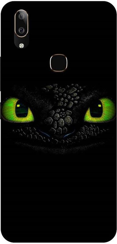 SSMORYA Back Cover for Vivo V9, Vivo 1723 (Black cat) Printed Back Cover  (Multicolor, Waterproof, Pack of: 1)