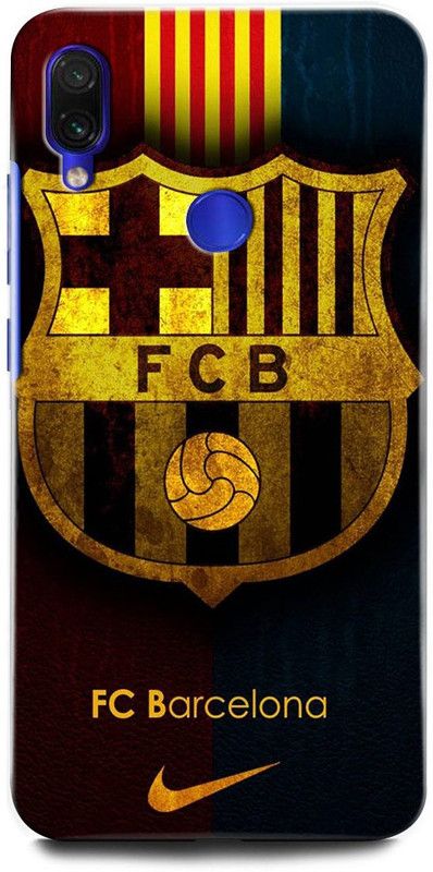 INTELLIZE Back Cover for Redmi Note 7S MZB7742INBARCELONA, EMBLEM, FOOTBALL, FCB, SPORTS  (Multicolor, Hard Case, Pack of: 1)