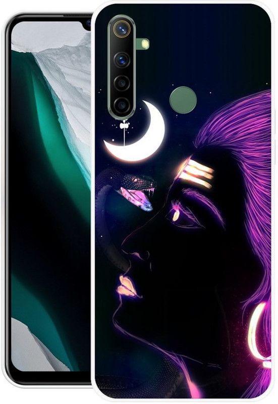 FITESTAR Back Cover for Realme 5i  (Multicolor, Grip Case, Silicon, Pack of: 1)
