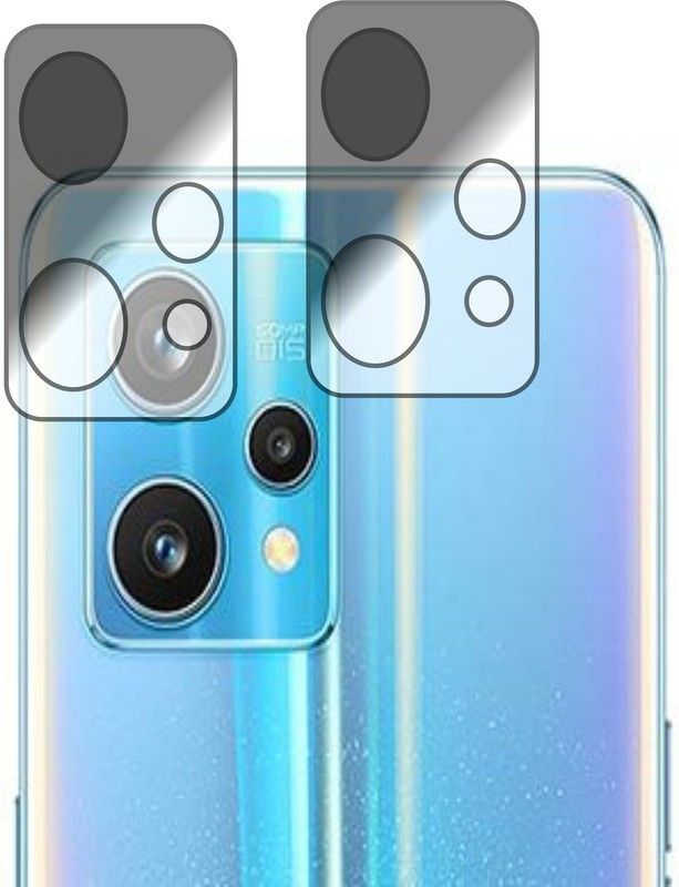 Transparent Back Camera Lens Glass Protector for Aii Realme 9 Pro Plus  (Pack of: 2)