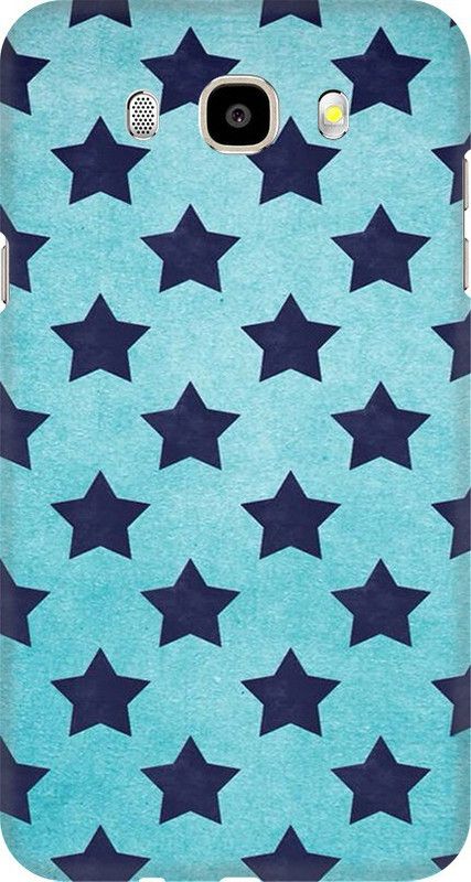 Coberta Case Back Cover for Samsung Galaxy J7 2016 J710 Back Cover Blue Stars Pattern Design Back Case For Samsung Galaxy J7 2016 J710 By Coberta  (Blue, Pack of: 1)
