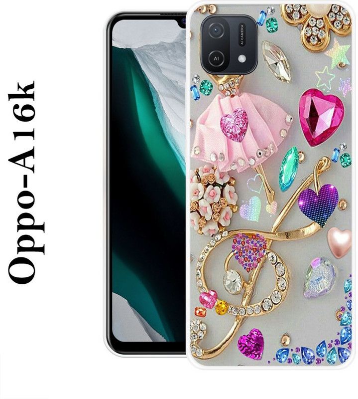Sswastik Back Cover for Oppo A16K  (Multicolor, Silicon)
