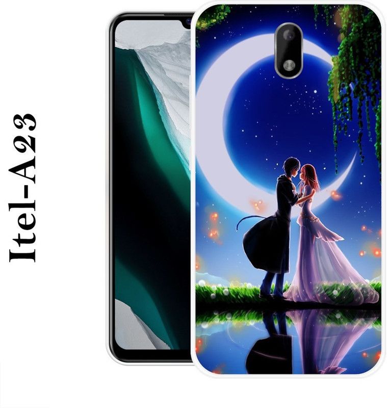 Sswastik Back Cover for Itel A23  (Multicolor, Silicon)