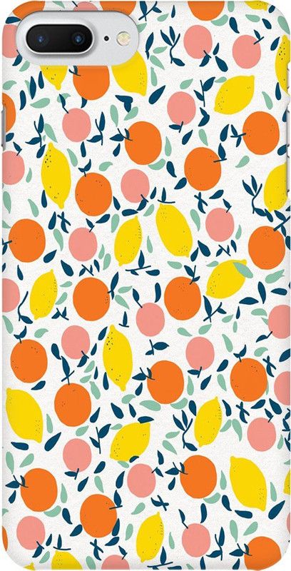 Coberta Case Back Cover for Apple iPhone 8 PLUS Back Cover creative flowers Design Back Case For Apple iPhone 8 PLUS By Coberta  (Multicolor, Pack of: 1)