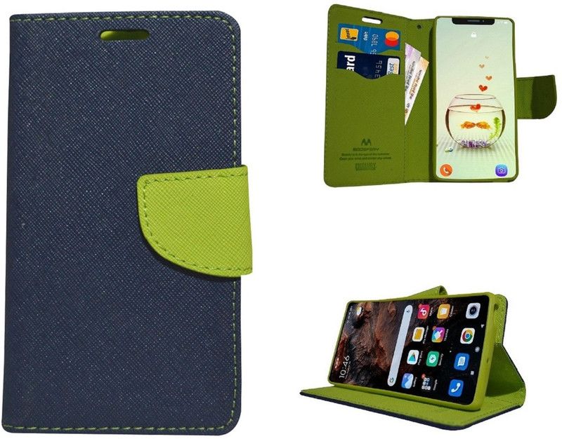 Fastship Flip Cover for Mi K20  (Blue, Magnetic Case, Pack of: 1)