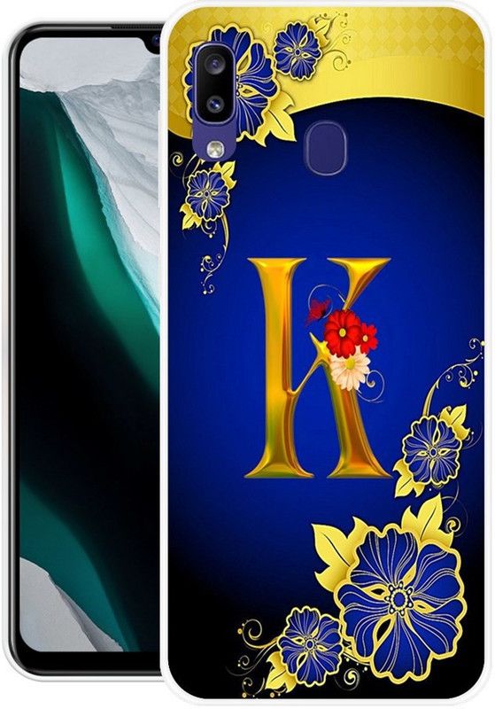 NEVYZAP Back Cover for Samsung Galaxy M10s  (Blue, Yellow, Grip Case, Silicon, Pack of: 1)