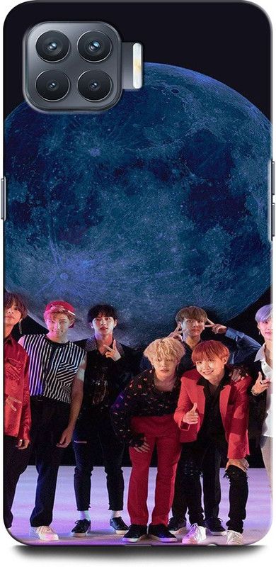 INTELLIZE Back Cover for OPPO F17 Pro BTS, V, JUNGBOOK, JIMIN, JIN, BTS ARMY, SINGER, BOY BAND  (Multicolor, Hard Case, Pack of: 1)